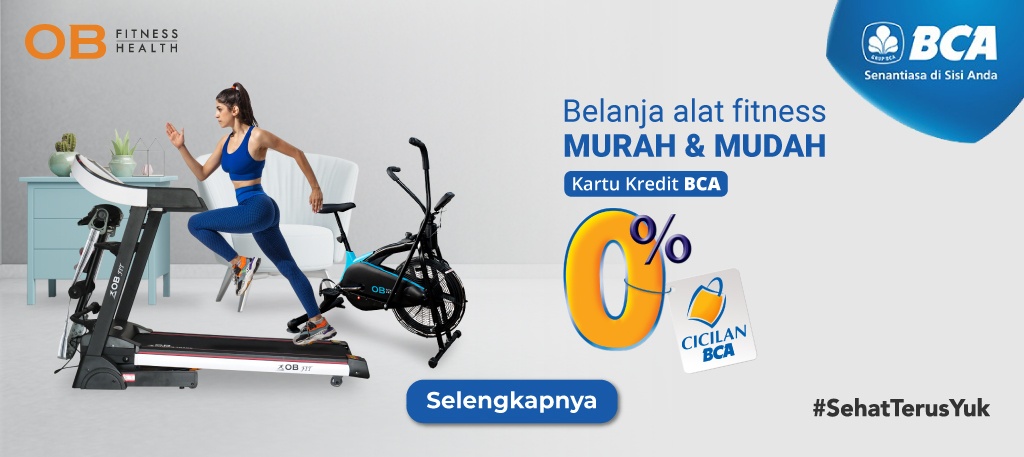 Cicilan 0% Kartu Kredit BCA Mobile Web Banner OB Fitness Health