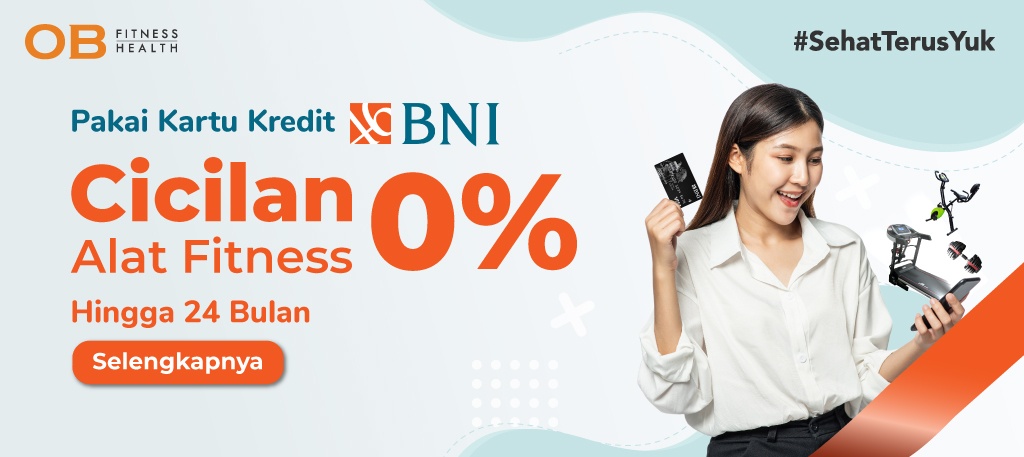 Cicilan 0% Kartu Kredit BNI Mobile Web Banner OB Fitness Health