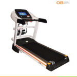OB-1025 Best Treadmill Machine with Motorized 3 HP 9P Max User 140 kg, Wi-Fi & Touchscreen LED for Semi Commercial