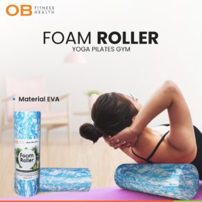 Full Yoga Foam Roller Tahan Lama & Aman untuk Kulit