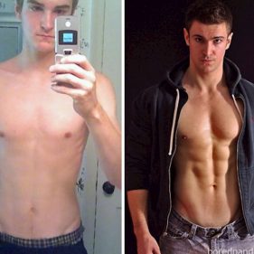 Sementara pria ini membutuhkan waktu 5 tahun untuk mengubah dan mempertahankan bentuk tubuhnya [Hasil dari Fitness]