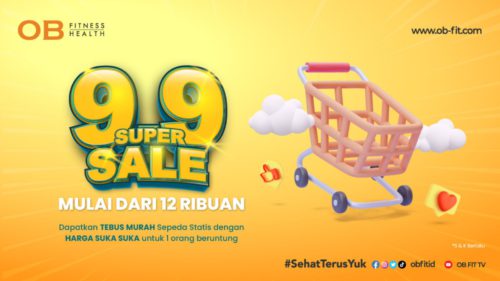 Promo 9.9 Super Sale OB Fit Mulai dari Rp 12 Ribuan