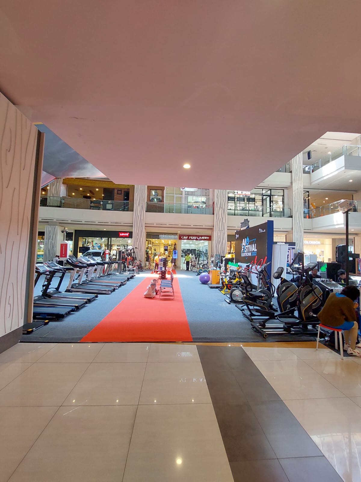 Pameran Alat Fitness CSB Mall Cirebon