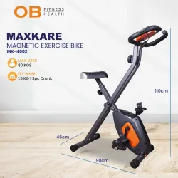 MAXKARE MAGNETIC EXERCISE BIKE MK-4002 - Sepeda Olahraga Magnetik dengan Kualitas Terbaik untuk Latihan Anda!