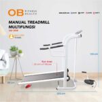 Manual Treadmill Multifungsi OB-2018