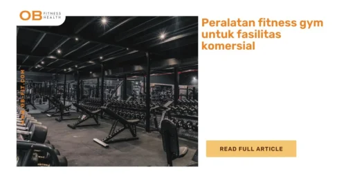 Peralatan fitness gym untuk fasilitas komersial